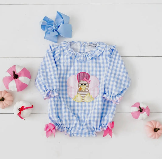 Turkey Ruffle Onesie