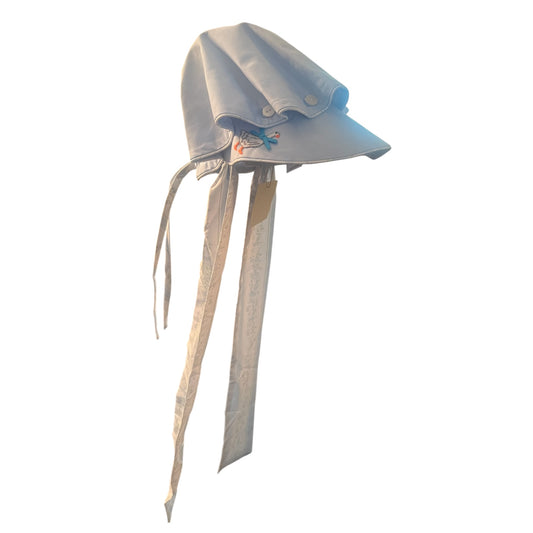 Goose Embroidered Bonnet