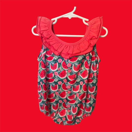 Watermelon Onesie with Bow