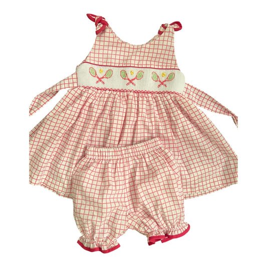 Tennis smocked Two piece